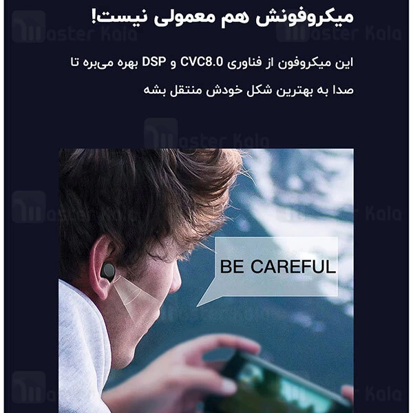 هندزفری بلوتوث Lenovo TG01 Pixart Wireless Bluetooth Gaming Earbuds