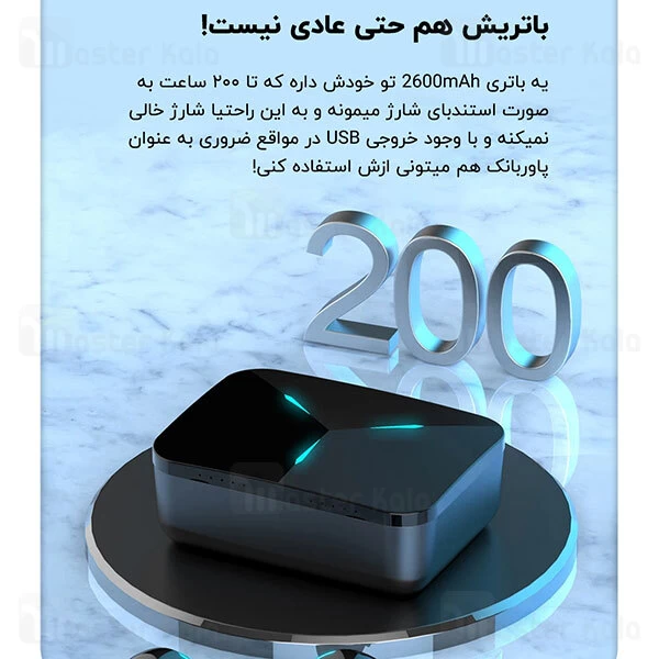 هندزفری بلوتوث Lenovo TG01 Pixart Wireless Bluetooth Gaming Earbuds