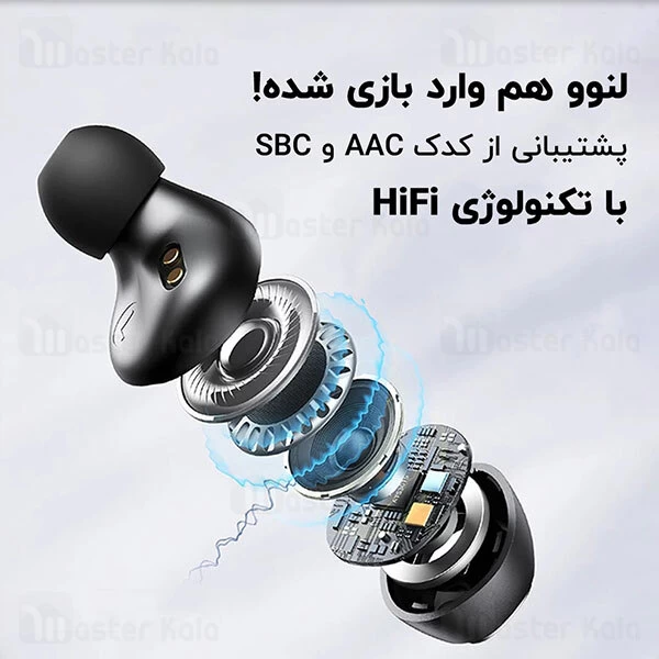 هندزفری بلوتوث دوگوش لنوو Lenovo Thinkplus LP8 Live Pods