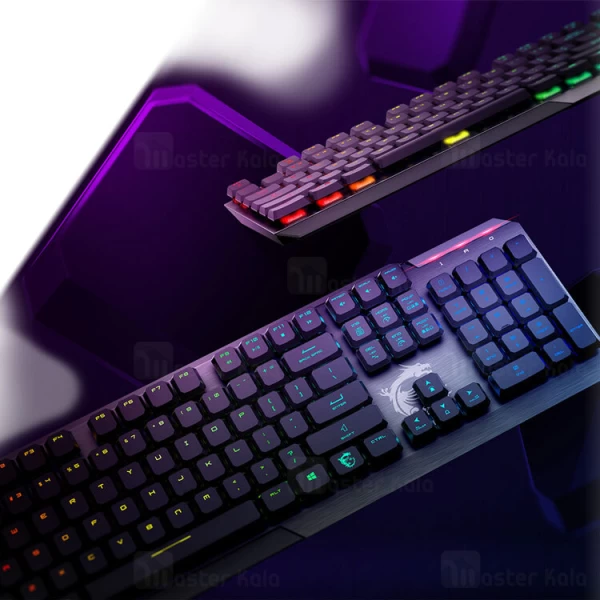 کیبورد سیمی گیمینگ ام اس آی MSI Vigor GK50 Z Gaming Mechanical Keyboard RGB
