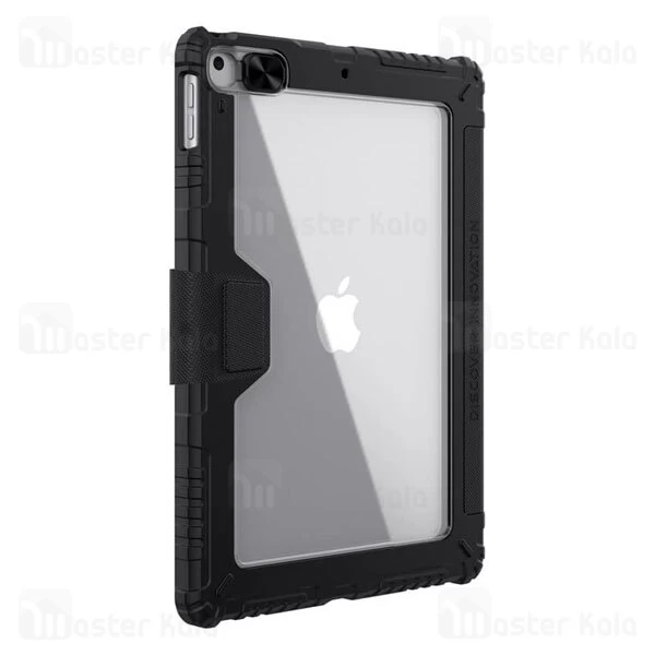 کاور چرمی هوشمند نیلکین آیپد Apple iPad 10.2 2021 / 2020 / 2019 Nillkin Bumper Leather Case Pro