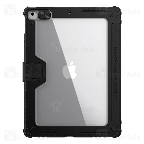 کاور چرمی هوشمند نیلکین آیپد Apple iPad 10.2 2021 / 2020 / 2019 Nillkin Bumper Leather Case Pro