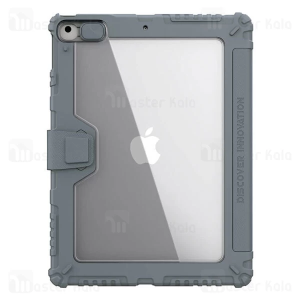 کاور چرمی هوشمند نیلکین آیپد Apple iPad 10.2 2021 / 2020 / 2019 Nillkin Bumper Leather Case Pro