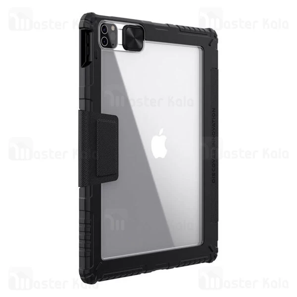 کیف چرمی هوشمند نیلکین آیپد Apple iPad Pro 12.9 2020 / 2021 Nillkin Bumper Leather Case Pro