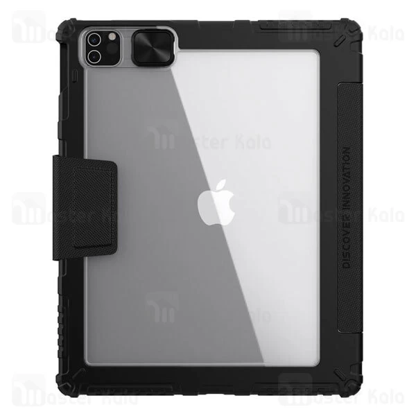 کیف چرمی هوشمند نیلکین آیپد Apple iPad Pro 12.9 2020 / 2021 Nillkin Bumper Leather Case Pro