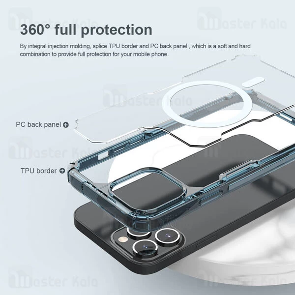 قاب محافظ مگنتی نیلکین آیفون Apple iPhone 13 Pro Max Nillkin Nature TPU Pro Magnetic Case