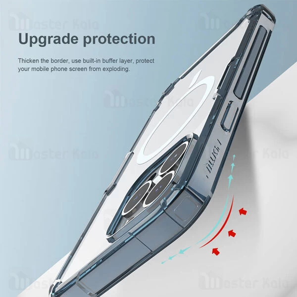 قاب محافظ مگنتی نیلکین آیفون Apple iPhone 13 Pro Max Nillkin Nature TPU Pro Magnetic Case