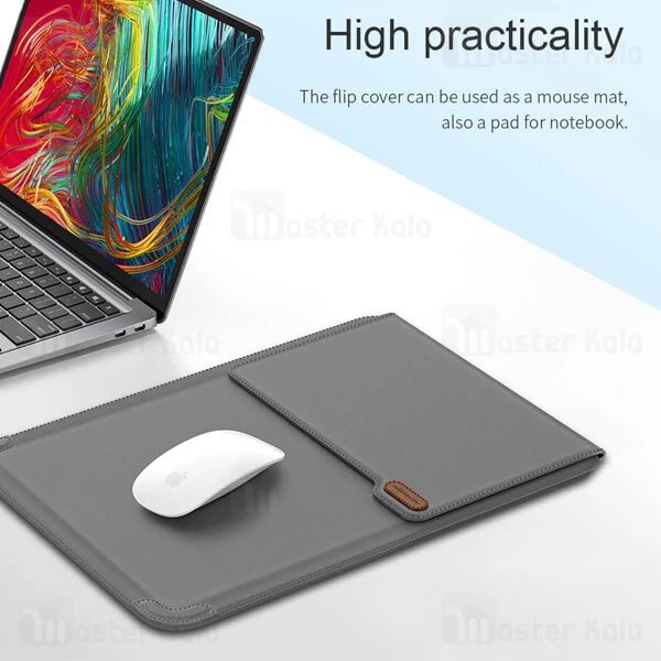کیف لپ تاپ چندکاره نیلکین Nillkin Versatile Laptop Sleeve 3 in 1 Function سایز 14 اینچ