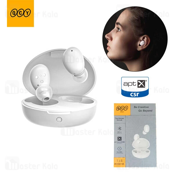 هندزفری بلوتوث QCY T16 AptX CVC8.0 True Wireless Earbuds