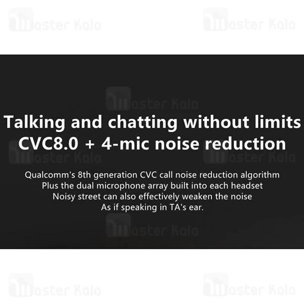 هندزفری بلوتوث QCY T16 AptX CVC8.0 True Wireless Earbuds