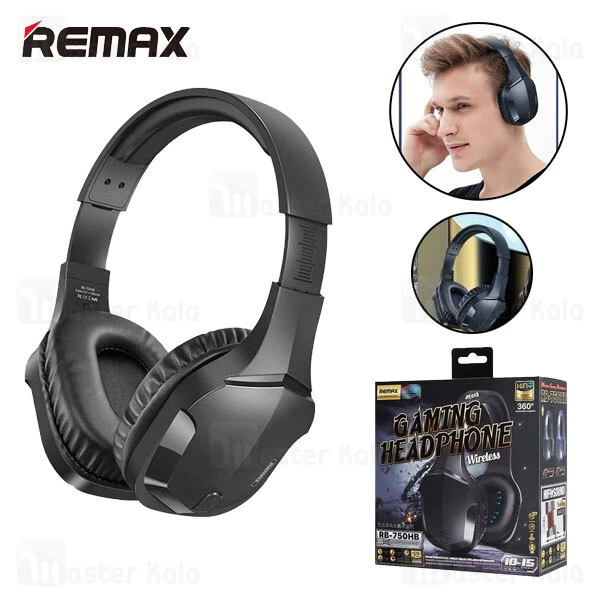 هدفون وایرلس Remax RB-750HB WIRELESS GAMING HEADPHONE