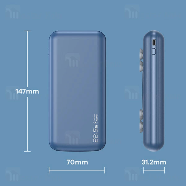 پاوربانک وایرلس REMAX RPP-207 Wireless Power Bank 20000 22.5W