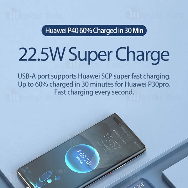 پاوربانک وایرلس REMAX RPP-207 Wireless Power Bank 20000 22.5W