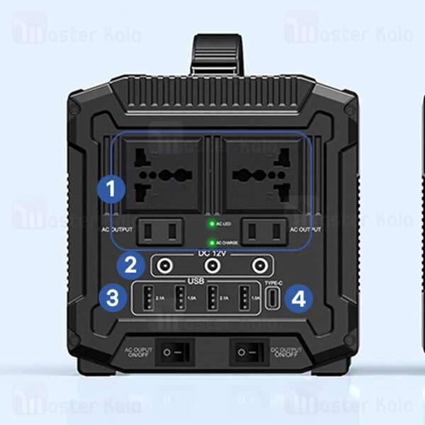 پاوربانک Remax 144000mAh 500W Portable Generator RPP-270