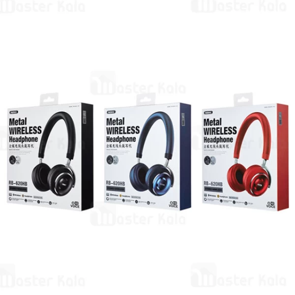 هدفون وایرلس Remax RB-620HB Metal Wireless Bluetooth Headset