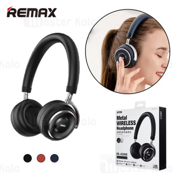 هدفون وایرلس Remax RB-620HB Metal Wireless Bluetooth Headset