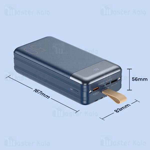 پاوربانک همراه با کابل متصل Remax RPP-200 Hunergy 50000mAh 22.5W Power Bank