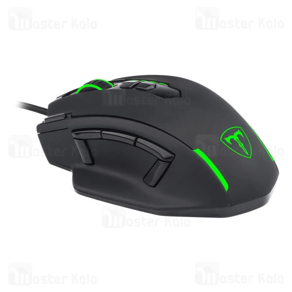 موس سیمی گیمینگ T-Dagger Major T-TGM303 Gaming Mouse دارای 11 کلید