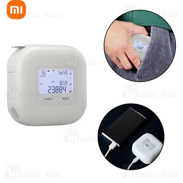 متر لیزری Xiaomi AKKU AK301 Meter 25m