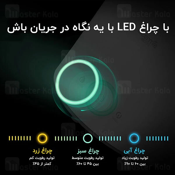 دستگاه بخور سرد شیائومی Xiaomi Deerma F301 Ultrasonic Humidifier ظرفیت 2.5 لیتر توان 25 وات