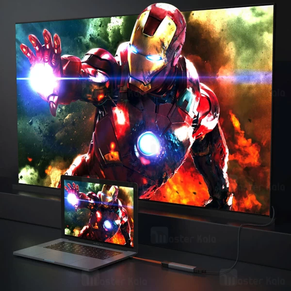 هاب 5 پورت شیائومی Xiaomi MIIIW 5 In 1 USB-C Hub MWCMA02