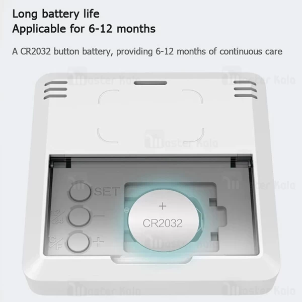 دماسنج و رطوبت سنج  دیجیتالی شیائومی Xiaomi MIIIW Temperature and Humidity Clock