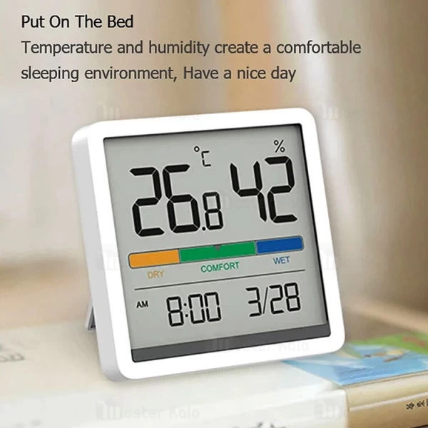 دماسنج و رطوبت سنج  دیجیتالی شیائومی Xiaomi MIIIW Temperature and Humidity Clock