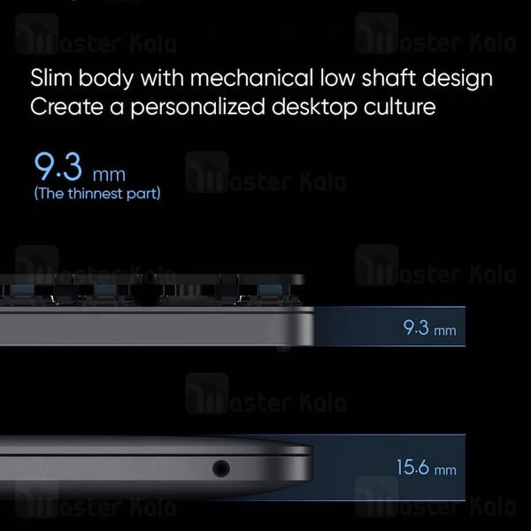 کیبورد گیمینگ Xiaomi MIIIW Wireless Mechanical Keyboard Pro MWWMKP01