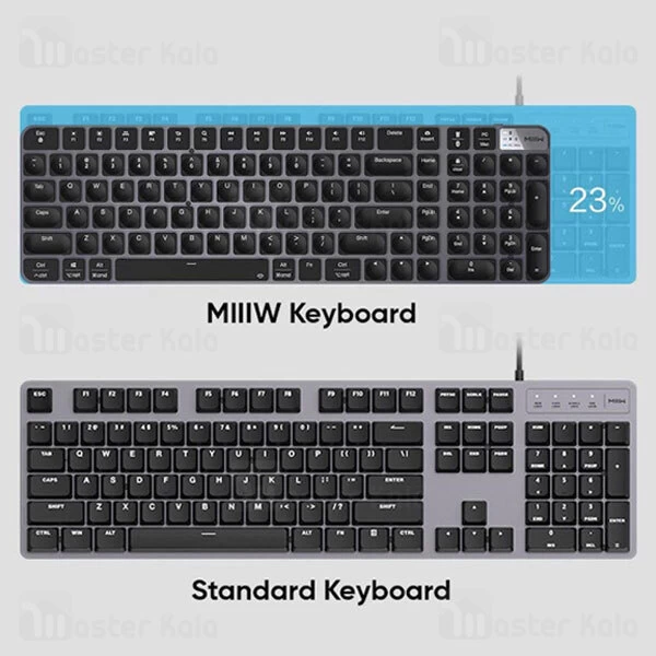 کیبورد گیمینگ Xiaomi MIIIW Wireless Mechanical Keyboard Pro MWWMKP01
