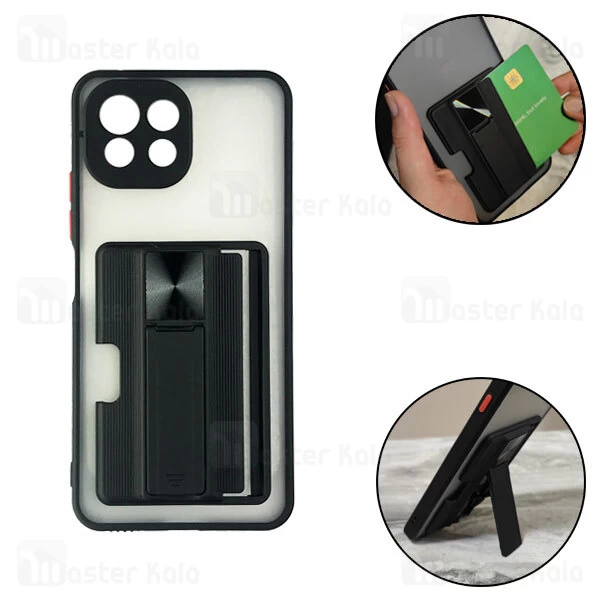 قاب محافظ Xiaomi Mi 11 Lite / Mi 11 Lite 5G Durable Case With Car Holder And Stand