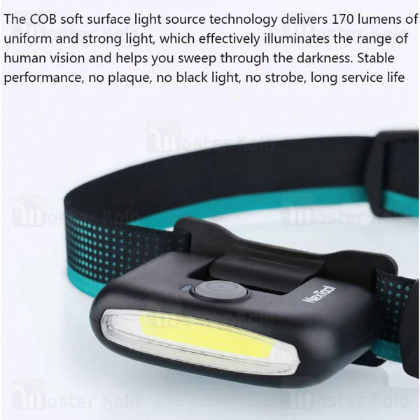 هدلایت چندکاره شیائومی Xiaomi NexTool Multifunctional HeadLight COB