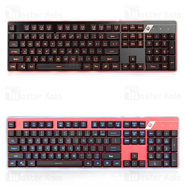 کیبورد سیمی گیمینگ شیائومی Xiaomi Ningmei GK21 Gaming Keyboard Backlight