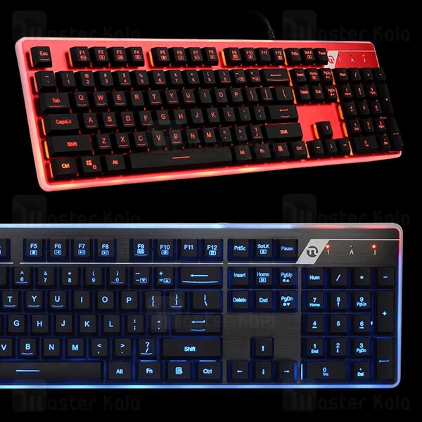 کیبورد سیمی گیمینگ شیائومی Xiaomi Ningmei GK21 Gaming Keyboard Backlight