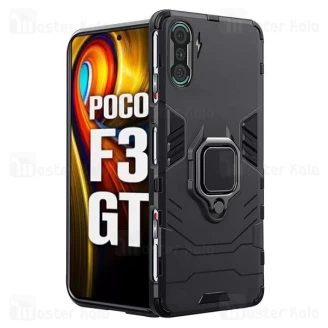 گارد ضد ضربه انگشتی شیائومی Xiaomi Poco F3 GT Black Panther KEYSION ShockProof Armor Ring