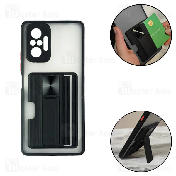 قاب محافظ Xiaomi Redmi Note 10 Pro / Note 10 Pro Max Durable Case With Car Holder And Stand