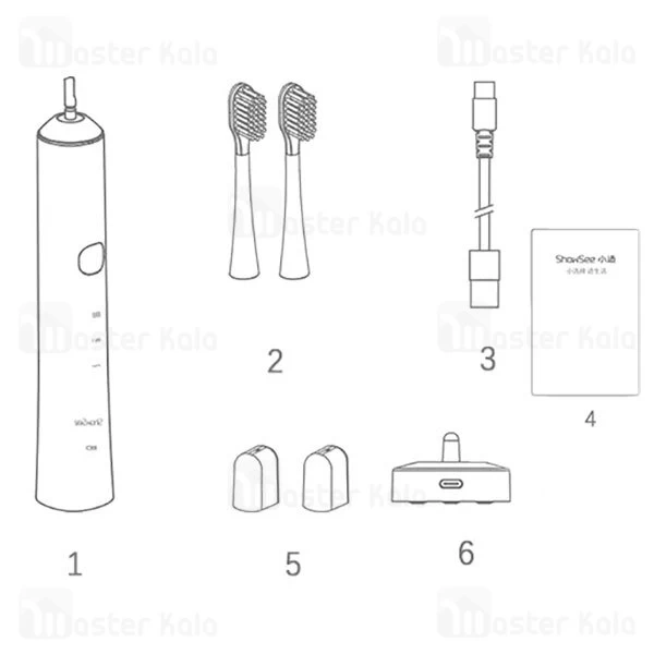 مسواک برقی Xiaomi ShowSee D1 Sonic Electric Toothbrush