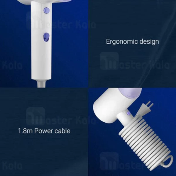 سشوار Xiaomi ShowSee A4-W Electric Anion Hair Dryer 1800W