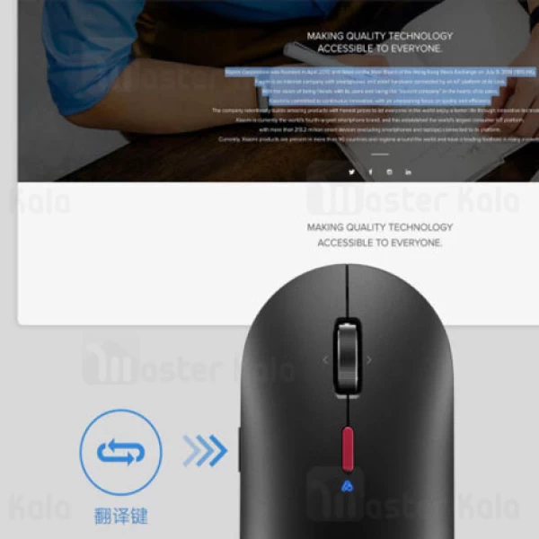 ماوس وایرلس Xiaomi Wireless Smart Mouse Xiaoai XASB01ME