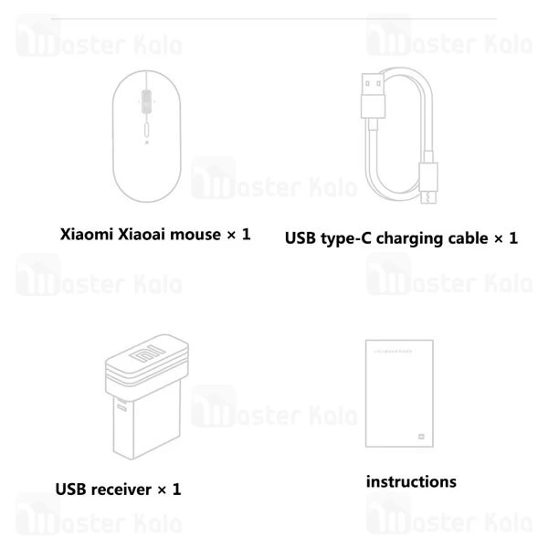 ماوس وایرلس Xiaomi Wireless Smart Mouse Xiaoai XASB01ME