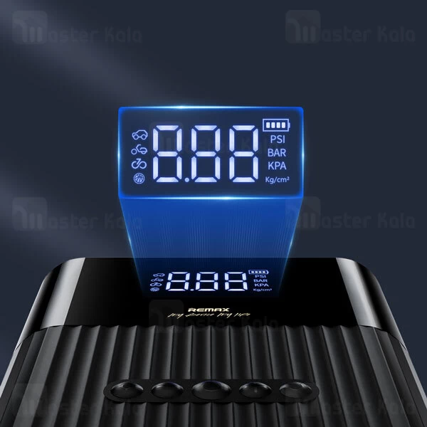 پاوربانک و کمپرسور باد و جامپ استارتر  Remax RPP-275 POWER BANK PORTABLE 8800mAh Jump Starter Air Pump