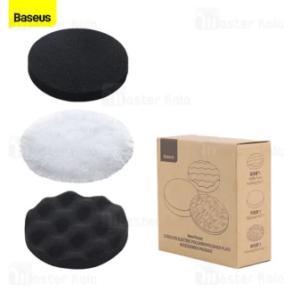 پد یدکی دستگاه پولیش شارژی خودرو بیسوس Baseus Polisher Plate Accessories Package CRDLQ-C01