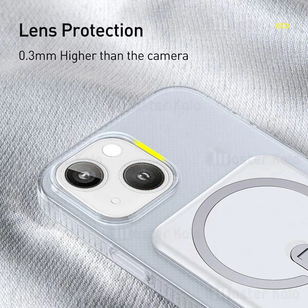 قاب محافظ مگنتی بیسوس آیفون Apple iPhone 13 Baseus Magnetic Phone Case ARCX000002 استند دار