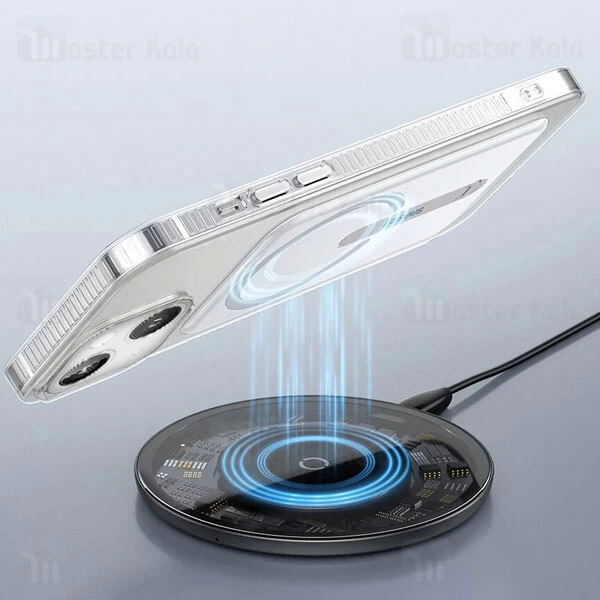 قاب محافظ مگنتی بیسوس آیفون Apple iPhone 13 Baseus Magnetic Phone Case ARCX000002 استند دار