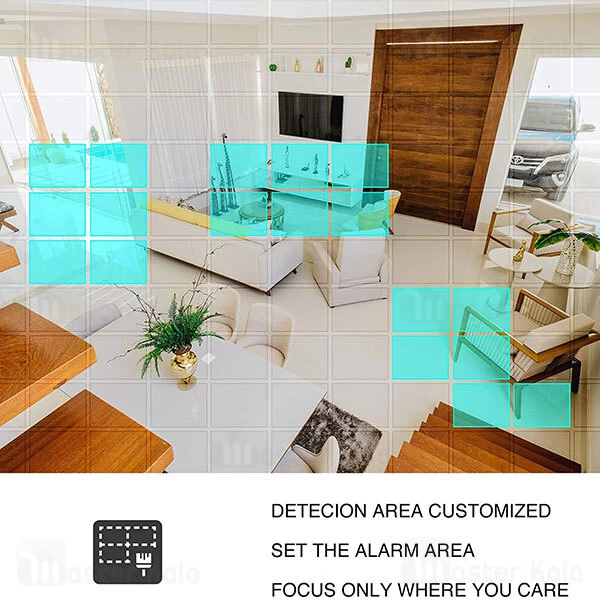 دوربین مداربسته 360 درجه Arenti Dome1 Ultra HD 3MP/2K Indoor Pan Tilt Zoom Privacy Camera