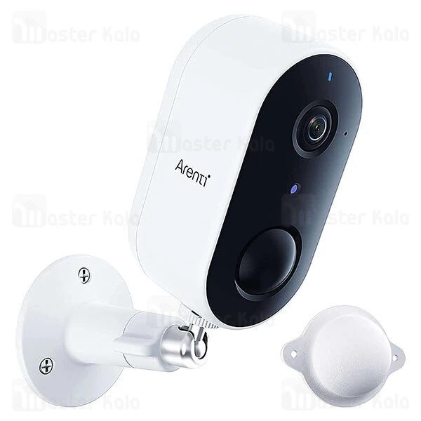 دوربین مداربسته Arenti GO1 and SP1 FHD 1080p Wire Free Wifi Battery Solar Panel