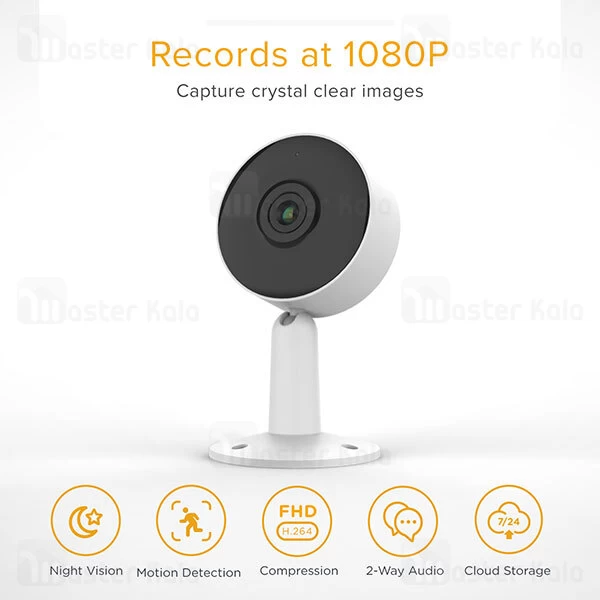 دوربین مداربسته تحت شبکه Arenti Laxihub M4 1080p Indoor Wi-fi Camera