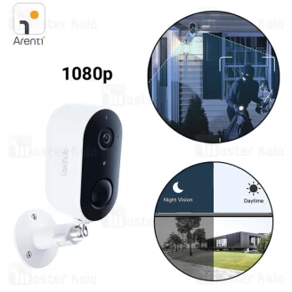 دوربین نظارتی هوشمند آرنتی Arenti Laxihub W1 1080p Wire Free Wifi Battery Camera