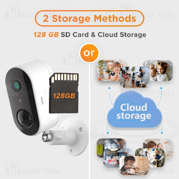 دوربین نظارتی هوشمند آرنتی Arenti Laxihub W1 1080p Wire Free Wifi Battery Camera