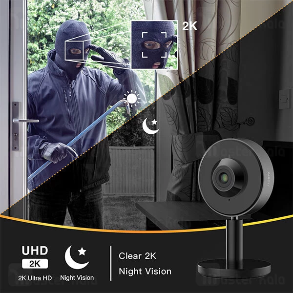 دوربین مداربسته تحت شبکه Arenti Indoor1 Ultra HD 3MP/2K Indoor Wi-fi Camera