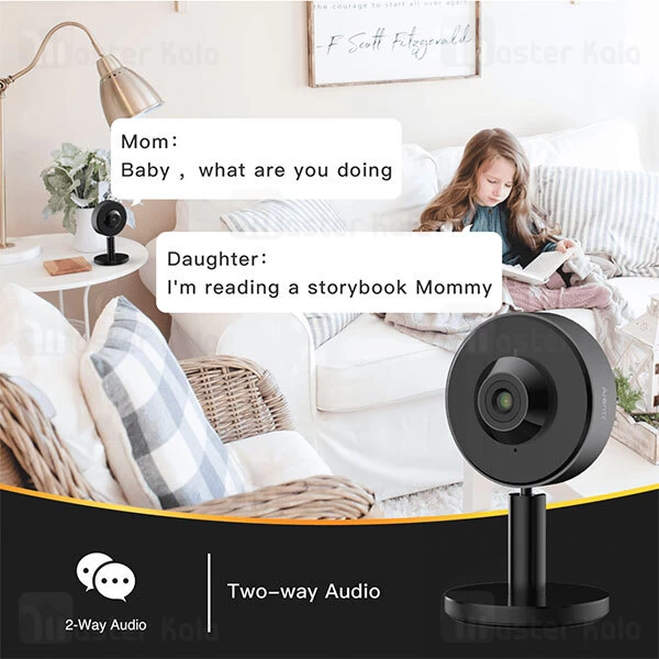 دوربین مداربسته تحت شبکه Arenti Indoor1 Ultra HD 3MP/2K Indoor Wi-fi Camera